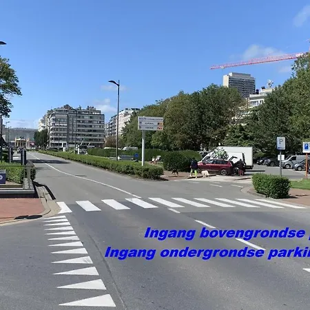 Prive-kamer Centrum Met Eigen Badkamer/wc Apartamento Ostend