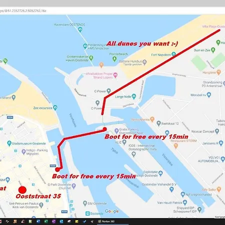 Prive-kamer Centrum Met Eigen Badkamer/wc * Остенде