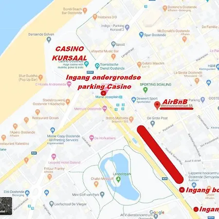 Апартаменты Prive-kamer Centrum Met Eigen Badkamer/wc Остенде