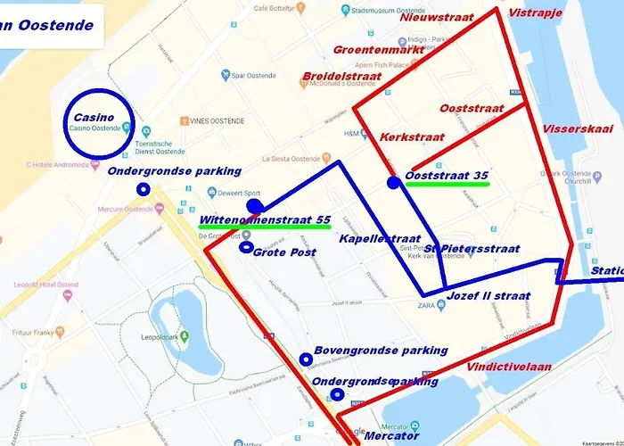 Privé-kamer Centrum Met Eigen Badkamer/wc Appartamento Ostenda